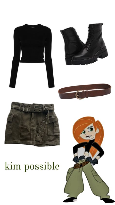 Kim Possible Outfit, Kim Possible Halloween Costume, Kim Possible Costume, Classy Halloween Costumes, Trio Halloween Costumes, Pretty Halloween Costumes, Couples Halloween Outfits, Spooky Halloween Party, Holloween Costume