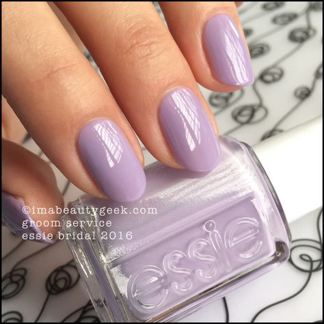 Essie Between The Seats, Lavender Nail Polish, Essie Nails, Essie Nail Colors, Mrs Always Right, Beautiful Nail Polish, Lavender Nails, Manicure Inspiration, Essie Nail Polish