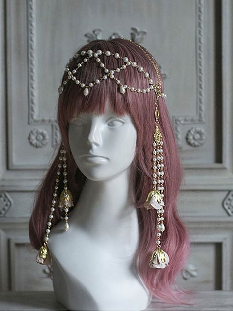 Gold Head Jewelry, Gem Headpiece, Diy Beaded Headpiece, Chain Crown, Jewelry Headpiece, Bead Headpiece, Head Assessories, Diy Head Jewelry, Beaded Head Piece