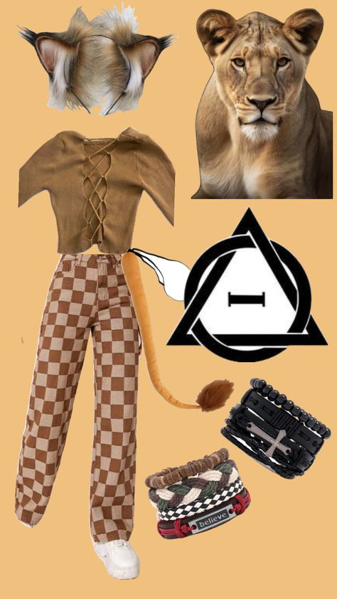 Lioness therian outfit #therian #outfit