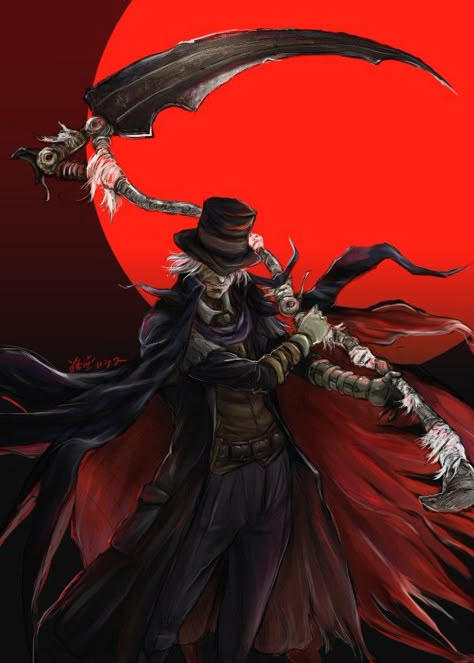 Bloodborne Characters, Elias Ainsworth, Kekkei Genkai, Blood Hunter, Ichigo Y Rukia, Bloodborne Art, Old Blood, Hunter Outfit, Soul Game