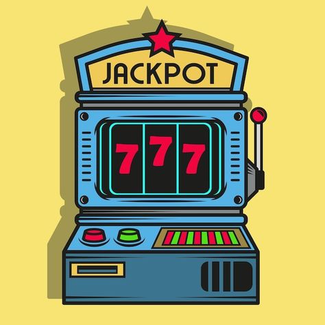 Slot Machine Drawing, Slot Machine Illustration, Gambling Design, Machine Illustration, Machine Drawing, Machine Logo, Logo Icon, Illustration Graphic Design, New Poster