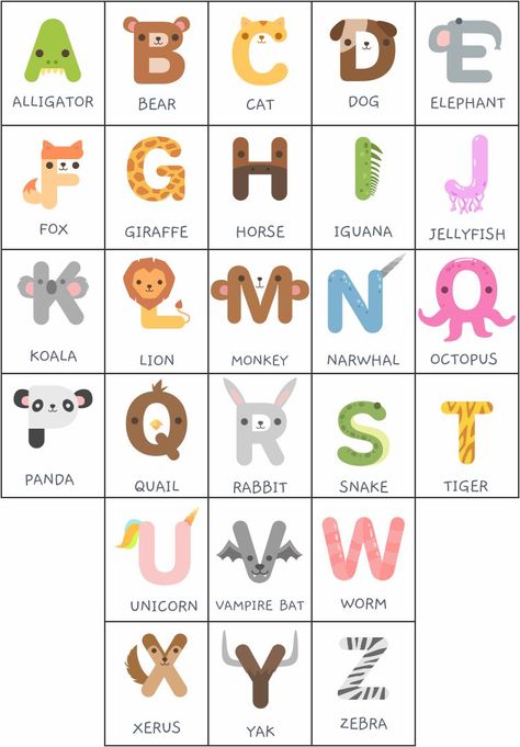 Alphafriends Printable Letter-Sound Chart Abcd Charts For Preschool, Alphabet Charts For Classroom, Abcd Chart, Alphabet Sounds Chart, Alphabet Sound Chart Free Printable, Animal Alphabet Letters Printables Free, Abcd Alphabets Chart, Alphabet Sound Cards Free Printables, Blank Alphabet Chart Printable Free