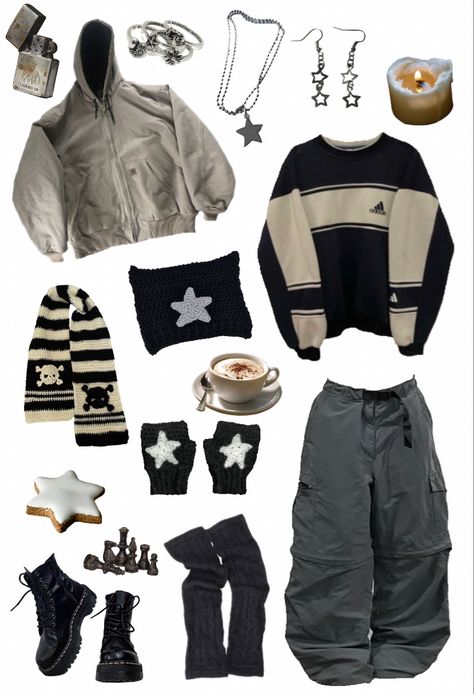 Outfit Ideas Masculine, Masculine Outfit Ideas, Masculine Outfits, Fits Ideas, Streetwear Outfit Ideas, Downtown Outfits, Winter Outfit Inspiration, Swaggy Outfits, Streetwear Outfit