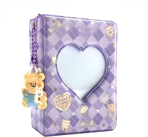 Photo Card Binder, Photo Card Holder, Mini Photo Album, Album Kpop, Photo Binder, Blue Strawberry, Mini Photo Albums, Mini Binder, Lomo Card