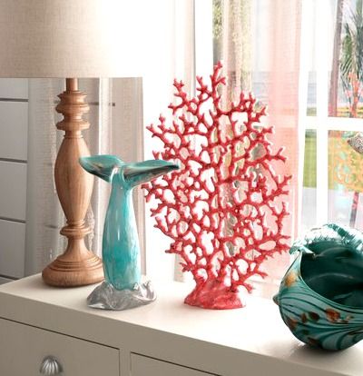 Artificial / Faux Corals for Decor... http://www.completely-coastal.com/2011/06/artificial-faux-corals-for-decor.html Decorative coral sculptures in many styles and colors! Coral Home Decor, Artificial Coral, Stylish Tips, Coral Decor, Interior Design Advice, Cute Dorm Rooms, Beachy Decor, Coastal Bedrooms, Contemporary Home Decor