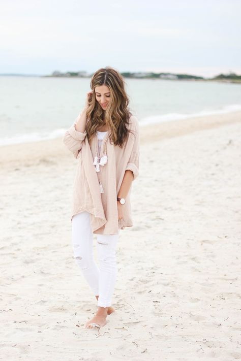 Cape Cod Fashion, Cape Cod Summer, Madewell Sandals, Lauren Mcbride, Albion Fit, Cape Cod Style, Honeymoon Outfits, Cape Style, Quick Outfits