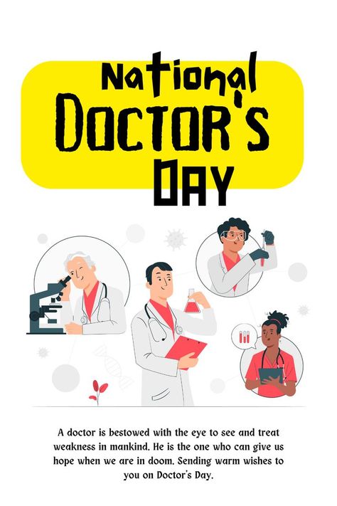 Happy Doctor's Day ! Happy Doctor's Day, Happy Doctors Day, National Doctors Day, Doctors Day, Dental Office Design, Nurses Day, Dental Office, Medical Students, Day Wishes