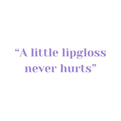 Qoutes About Lipgloss, Lipgloss Instagram Post, Lip Gloss Captions Instagram, Lipgloss Quotes Aesthetic, Lipgloss Captions For Instagram, Lipgloss Quotes Lip Gloss, Quotes About Lips, Lip Gloss Quotes, Gigi Cosmetics