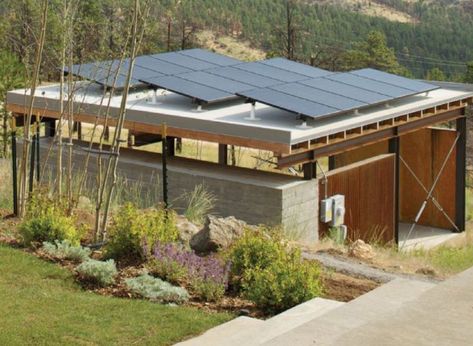 Like flat roof with solar panels. | Solar panels architecture, Solar architecture, Solar panels roof Flat Roof Solar Panels, Solar Panels On Flat Roof, House Flat Roof, Solar Panel Roof Design, Solar Panels Architecture, Solar Pergola, Solar Architecture, Solar Panels Design, Solar Panels Roof