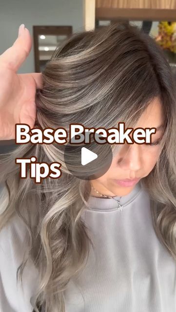 Frances Gonzalez on Instagram: "Breaking the Base🤎 Not scary if you follow some guidelines:  1️⃣ Apply on Wet/damp hair this helps for more control.  2️⃣ If you’re new the Base Breaking, try starting with a low volume developer  3️⃣ Aim for 1-2 levels lighter. 3-5min is my usual sweet spot. Finer hair will need less time. Coarser hair may need more time. 4️⃣ Try these for a great end result: @kenraprofessional permanent Simply Blonde Base Breaker Cool or Extra cool  5️⃣ do not use this technique for gray coverage as it will not cover Grays ! . Formula: @kenraprofessional  Base Breaker Cool 1:1 20vol  Highlights toned with Kenra Demi 10SM + 9VM 1:2 9vol . . . . . . #kenracolor #kenraproffesional #haircolor #coolblonde #kenrapartner #saloncentric #behindthechair #balayage" Kenra Color Formulas, Kenra Color, Demi Permanent, Hair Color Formulas, Covering Gray Hair, Blending Gray Hair, Gray Coverage, Cool Blonde, Balayage Hair Blonde