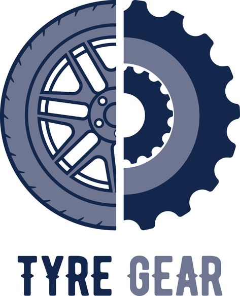 Gear Wheel Logo, Symbol Logo Design, Logo Combination, Wheel Logo, Gear Logo, Gear Wheels, Cars Auto, Car Service, Symbol Logo