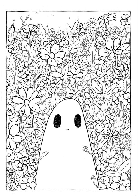 Aesthetic Colouring Pages Printable, A Coloring Page, Club Color, Printable Coloring Book, Coloring Page Ideas, Cool Coloring Pages, Coloring Book Art, Cute Coloring Pages, Halloween Coloring