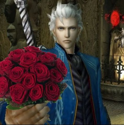 flowergil John Mactavish, Vergil Sparda, Devil May Cry 4, Vergil Dmc, Dante Devil May Cry, Dmc 5, Man Crush Monday, I Love My Wife, Devil May Cry