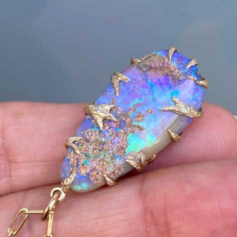 Australian opal pendant