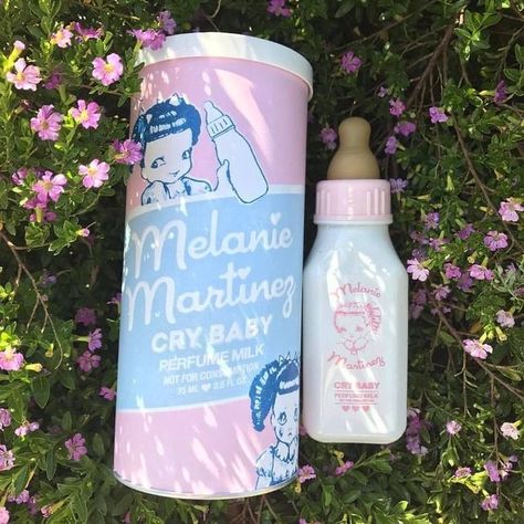 Cry Baby Perfume, Baby Perfume, Melanie Martinez Cry Baby, Melanie Martinez Merch, Perfume Ad, Birthday Wishlist, Celebrity Art, Melanie Martinez, Smell Good