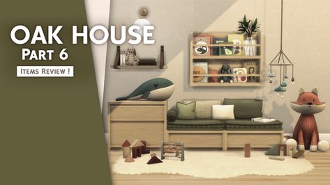 OAK HOUSE part.6 - March review | Pierisim on Patreon Sims Furniture, Oak House, Die Sims 4, Sims Packs, Cc Furniture, Sims 4 Bedroom, Sims 4 House Plans, The Sims 4 Packs, Sims 4 House Design