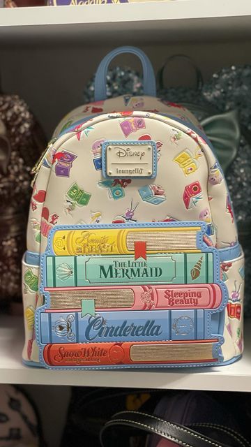 Loungefly Disney Backpack, Real Disney Princesses, Disney Princess Books, Disney Beast, Lounge Fly, Disney Bags Backpacks, Disney Backpack, Disney World Wedding, Princess Book