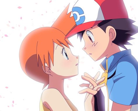 Pokemon Indigo League, Pokemon Ash And Misty, Pokemon Couples, Ash And Misty, Original Pokemon, Pokemon Ships, Pokémon Master, All Pokemon, New Pokemon