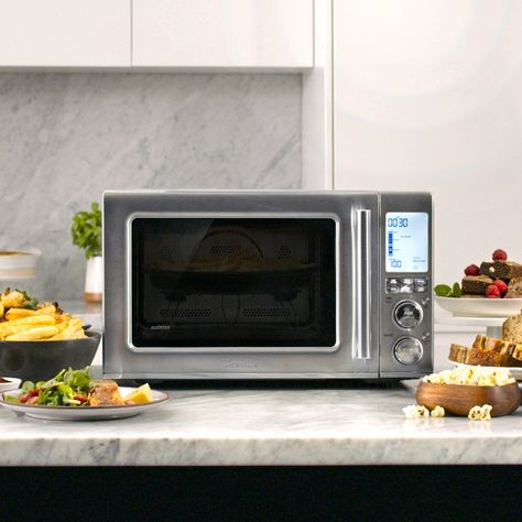 This is a sponsored post. All opinions about the Breville Combi Wave 3-in-1 Microwave that’s an air fryer are 100% my own. I only endorse companies or brands that are worthy of my endorsement. I love when appliances or devices do more than one thing. It saves on clutter. And when it comes to my […] The post A Microwave That’s an Air Fryer? Yes, Please! appeared first on Blog By Donna. Three Ingredient Bread, Microwave Air Fryer Combo, Corn On The Cob Microwave, Breville Air Fryer, Microwave Corn On The Cob, Potato Cake Recipe, Microwave Corn, Sweet Potato Cake Recipe, Microwave Caramels