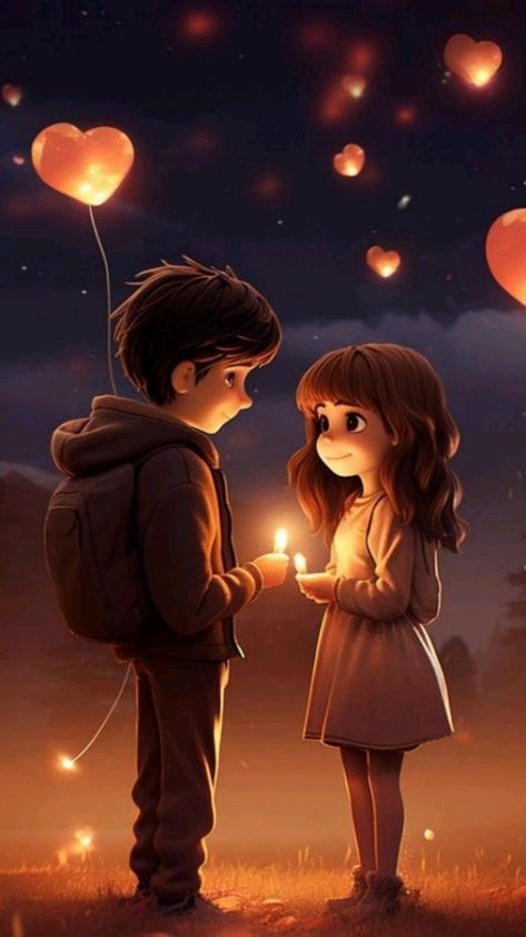 Mine Love Wallpaper, Romantic Cartoon Images, New Love Pic, Cute Romantic Pictures, Romantic Cartoon, Phone Images, Cute Images For Wallpaper, Drawing Couple, Cute Love Photos