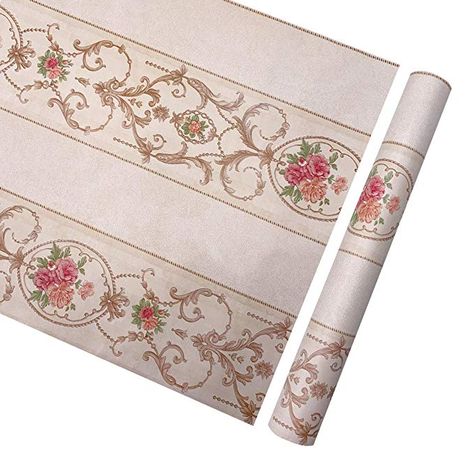 Yifely Vintage Rose Contact Paper Self-Adhesive Shelf Liner Refurnish Old Dress Drawer Surface Christmas Decor 17.7 Inch by 9.8 Feet Rose Furniture, Furniture Paper, Old Dress, Shelf Liner, Old Dresses, Contact Paper, Vintage Rose, Vintage Roses, Christmas Decor