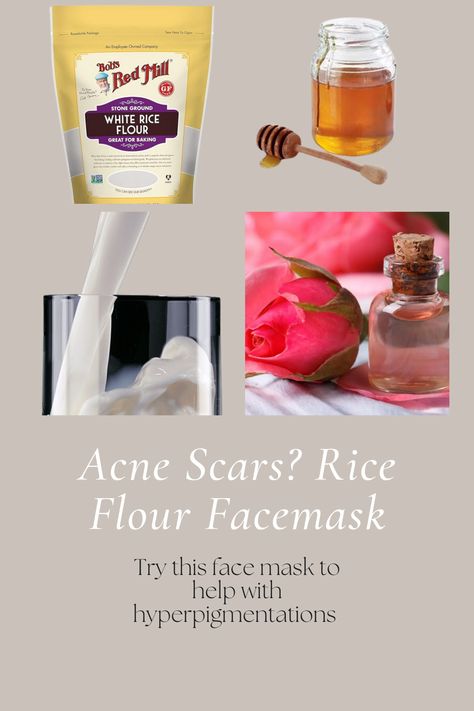 If you want a gentle exfoliating mask for acne and acne scars, try making this DIY mask. Recipe: 1 tablespoon of rice flour, 1 teaspoon of honey, and enough rose water to achieve your desired consistency. You can also add milk for brightening. There are no exact measurements; just start with the flour and add the remaining ingredients until you get your preferred consistency.

#DIYBeauty#NaturalSkincare #ExfoliatingMask #AcneTreatment#SkincareTips #HomemadeMask #ad Mask For Acne, Homemade Mask, Exfoliating Mask, Diy Mask, Rice Flour, Natural Skincare, Just Start, Health And Beauty Tips, Diy Face Mask