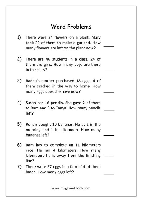 Math Story Problems, Addition And Subtraction Word Problems, Mental Maths Worksheets, Problem Solving Worksheet, Addition Words, Math Addition Worksheets, 4th Grade Math Worksheets, Addition Word Problems, Math Subtraction