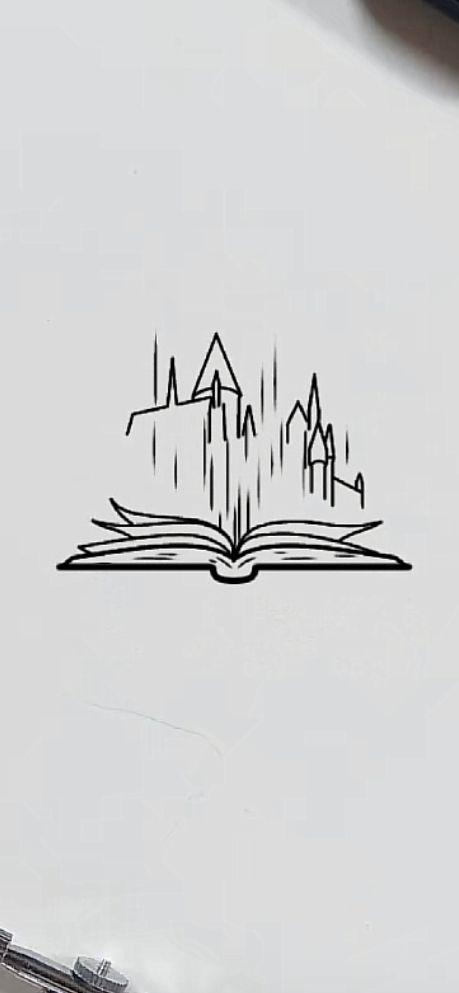 Book Symbols Fandom, Hogsmeade Tattoo, Lowkey Harry Potter Tattoos, Harry Potter Tattoos Hufflepuff, Universal Studios Tattoo, Happy Potter Tattoo, Minimalist Harry Potter, Tattoo Book Ideas, Finger Tattoos Harry Potter