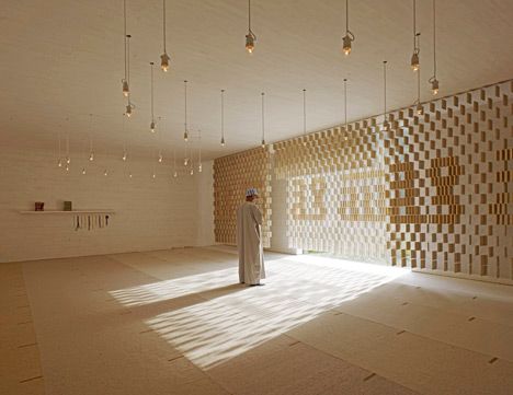 Islamic Cemetery, Bernardo Bader, Prayer Room Ideas, Mosque Design, New Architecture, Mosque Architecture, Sacred Architecture, Religious Architecture, Islamic Design