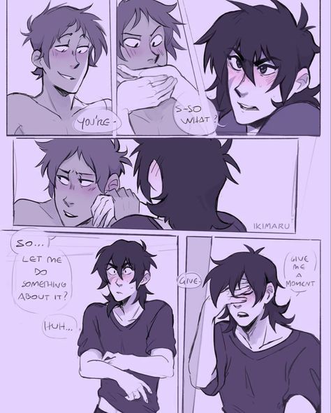 Voltron Keith And Lance, Klance Cute, Keith Lance, Klance Fanart, Klance Comics, Voltron Funny, Voltron Comics, Gay Comics, Voltron Ships