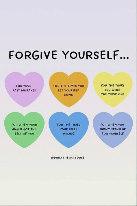 Forgive Self, Forgive Yourself Quotes, Forgive Others, Mistake Quotes, Things I Need, Forgive Yourself, Everyone Makes Mistakes, Practicing Self Love, Forgiveness Quotes