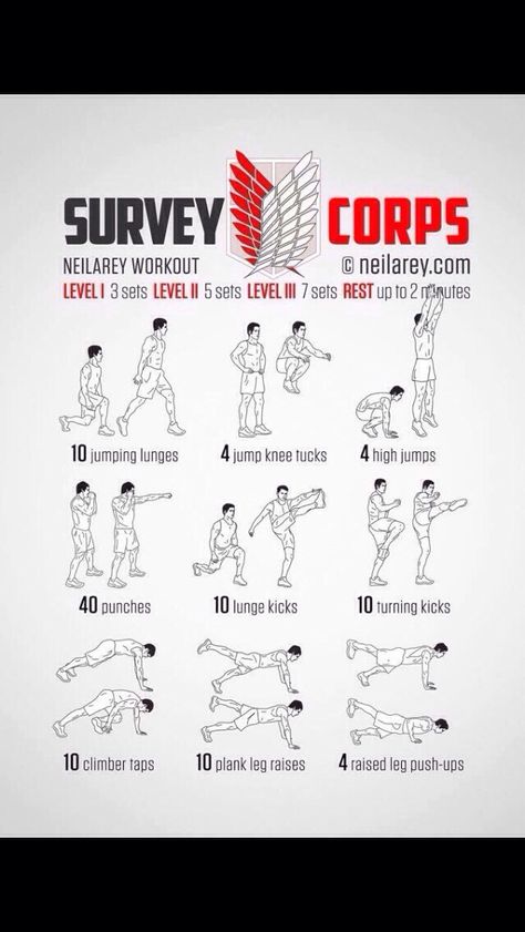 Assassins Workout, Darbee Workout, Nerdy Workout, Anime Workout, Movie Workouts, Strength Building Workouts, Fighter Workout, Superhero Workout, Military Workout