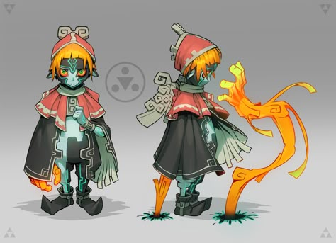 Imp Character Design, Avatar Aesthetic, Concept Inspiration, Zelda Twilight Princess, Alien Concept Art, Zelda Art, Legend Of Zelda Breath, Twilight Princess, Game Character Design