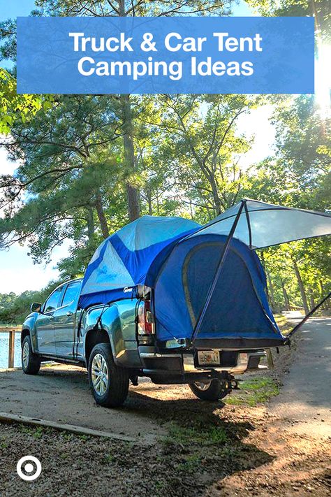 Camp out wherever your SUV takes you. Find truck beds, gear & outdoor tents that are easy to set up for a night under the stars. Truck Tent Camping, What To Take Camping, Sandwich Vegetarian, Truck Bed Tent, Teardrop Camping, Best Pickup Truck, Car Tent Camping, Travel Trailer Camping, Truck Tent