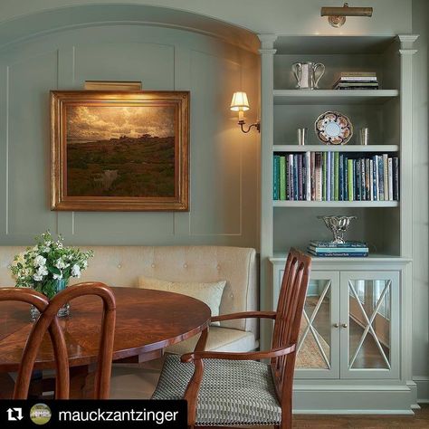 BarnesVanze Architects (@barnesvanze) • Instagram photos and videos Dining Alcove, Dining Nooks, Alcove Units, Working Kitchen, Chimney Breast, Kitchen Nook, Dining Nook, Banquette, Corner Bookcase