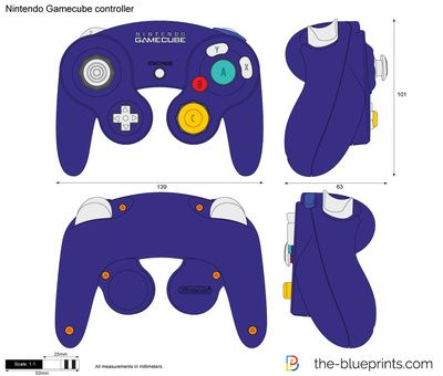 Nintendo Gamecube controller vector drawing Hardware Art, Gamecube Controller, Airplane Drawing, Nintendo Gamecube, Car Vector, Vinyl Graphics, Art Station, Vector Drawing, Game Console