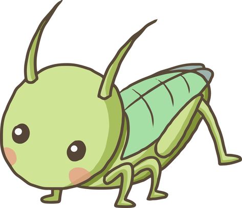 cartoon grasshopper cute illustration clipart kawaii animal wildlife Cartoon Grasshopper, Grasshopper Cartoon, Grasshopper Illustration, Grasshopper Drawing, Cute Grasshopper, Cicada Tattoo, Tangled Wallpaper, Cute Spiral Notebooks, Chrysanthemum Tattoo