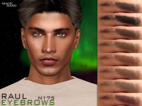 Sims Eyebrows, Cc Sims 4 Hair, Eyebrow Cut, Eyebrow Slits, Male Sims, Sims 4 Hair Male, Sims 4 Cc Eyes, Sims Baby, The Sims 4 Skin