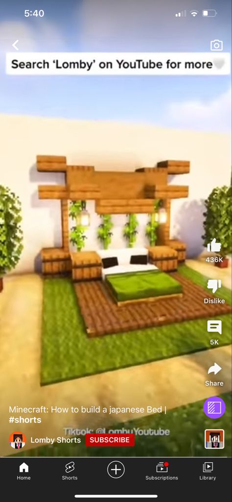 Japanese Bed Minecraft, Minecraft Dog Kennel Ideas, Minecraft Japanese Builds Interior, Japanese Buildings Minecraft, Minecraft Bedroom Interior, Japanese Builds Minecraft, Bed Minecraft Ideas, Minecraft Japanese Interior, Minecraft Exterior Design