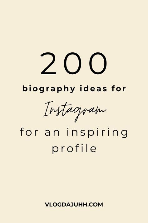 Creating an Instagram bio can be a challenge, but it's also an amazing opportunity to showcase your personality and highlight what you love. Whether for a personal, business or influencer profile, a well-done bio makes all the difference. Bio For Bloggers Instagram, Smart Bio For Instagram, Instagram Bio Ideas For Influencer, Instagram Bio Ideas For Women, Description Ideas Profile, Instagram Bio Ideas Mom And Wife, Bio Ideas For Instagram Profile, Profile Quotes Instagram, Cute Bios For Instagram Profile