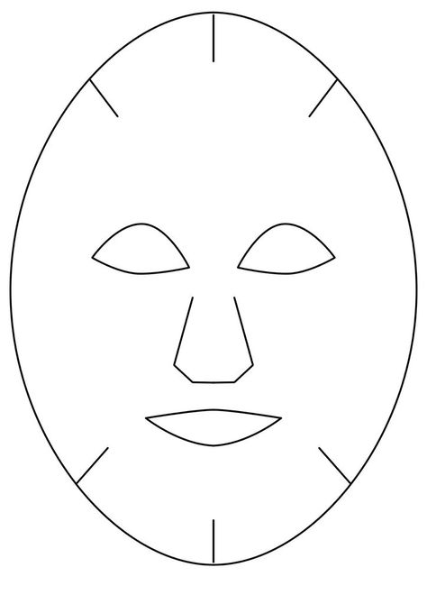 Minimalist Hairstyles, Face Mask Template, Paper Mask Diy, Chihiro Cosplay, Witch Mask, Paper Mask Template, Mask Template Printable, Obličejové Masky, Paper Face