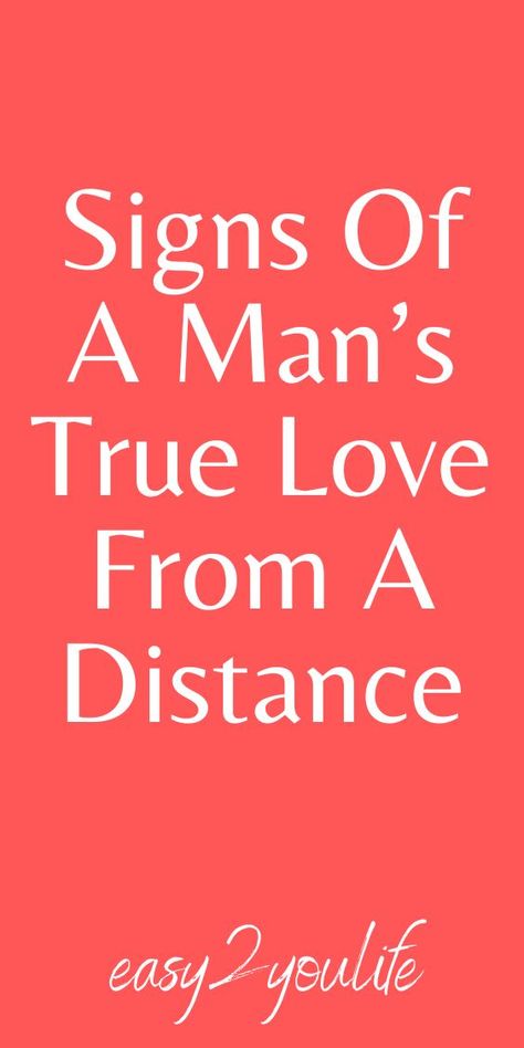 Discover the undeniable signs of a man's true love, even from a distance. Explore the powerful indications of genuine commitment and emotional connection. 💑🌌💕 #TrueLoveFromDistance #LongDistanceRelationship #EmotionalConnection Love From A Distance, Signs Of True Love, Soulmate Signs, Distance Love, Love Connection, Open Communication, Meaningful Connections, Men Quotes, Active Listening