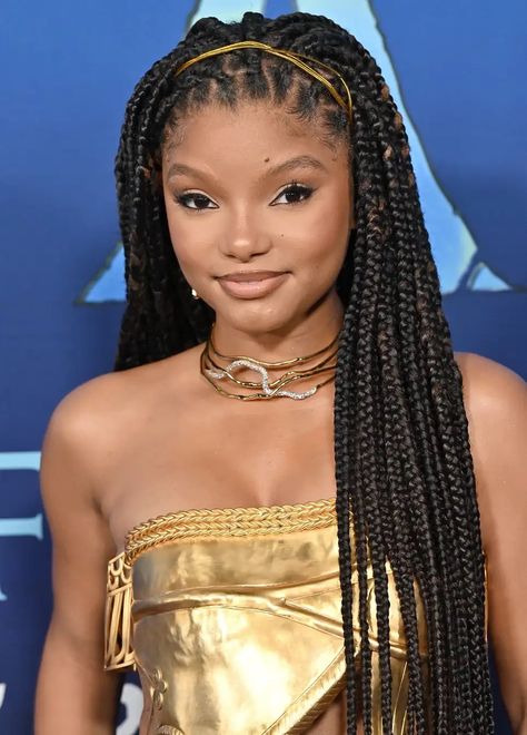 Chloe Halle, Chloe And Halle, Physical Media, Avatar The Way Of Water, Chloe X Halle, Disney Princess Fan Art, Black Actresses, Strawberry Dress, Halle Bailey