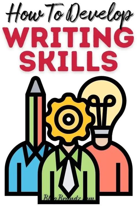 Learn how to develop writing skills, the different types of writing skills you can use and what creative writing skills activities can improve writing skills #writing #writers #writingtips #writingskills Writing Skills Activities, Different Types Of Writing, Skill Ideas, Literary Writing, Slogan Writing, Skills List, Business Writing Skills, Writing Skill, Types Of Writing