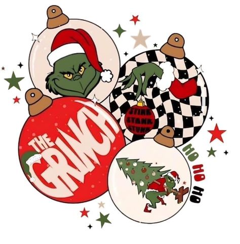 O Grinch, Sublimation Ideas Projects Inspiration, Grinch Ornaments, Bloom Design, Merry Grinchmas, Christmas Grinch, Cute Christmas Wallpaper, Iphone Pictures, Cute Shirt Designs