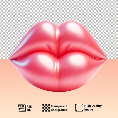 Premium PSD | Psd pink lips against white background glossy open slightly as if ready to kissgenerative ai Lip Graphic, Pink Lips, Hair Goals, White Background, Lips, Hair, Pink, White