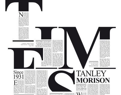 Tribute to Stanley Morison. Roman Typography, Typography Editorial, Times New Roman, Typography Letters, Magazine Design, Editorial Design, Dm Me, Ibm Logo, Domain Name