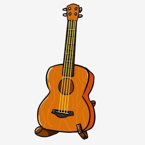 Playing The Guitar Drawing, Ukulele Clipart, Ukulele Illustration, Ukulele Drawing, School Animation, Music Png, Taylor Guitar, Logo Design Free Templates, Drawing Journal