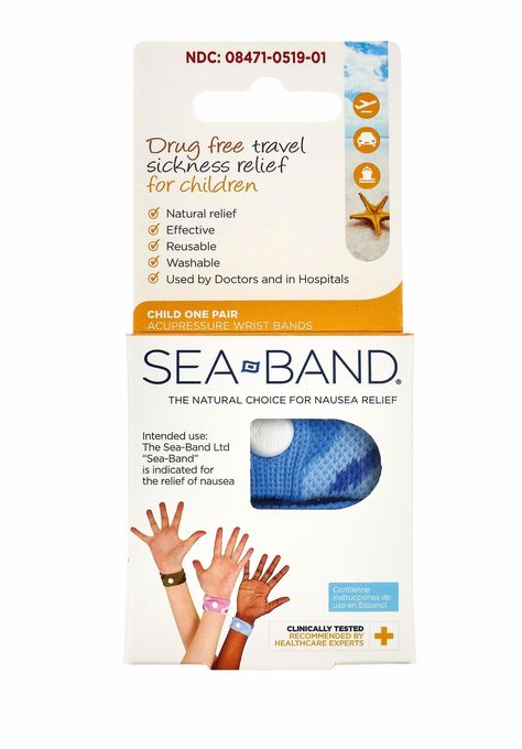 Amazon.com: Sea-Band Sea-Band Acupressure Wrist Bands, 3 Pairs: Health & Personal Care Sea Bands, Nausea Relief, Acupressure, What To Pack, I Am Awesome, Band